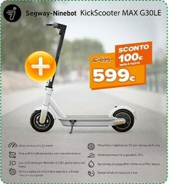 Ninebot By Segway Ninebot KickScooter MAX G30LE Powered By Segway