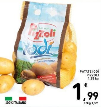 Conad PATATE IODÍ PIZZOLI 1,25 kg offerta