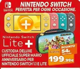 Expert Nintendo Switch Lite Console Da Gioco Portatile Giallo 14 Cm (5.5") Touch Screen 32 GB Wi-Fi offerta