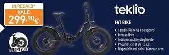 Unieuro Teklio - fat bike offerta