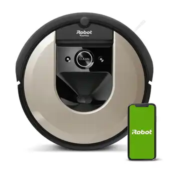 Unieuro Irobot roomba i6 aspirapolvere robot 0,4 l senza sacchetto beige, nero offerta