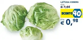 Esselunga Esselunga Lattuga Iceberg offerta