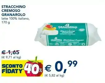 Esselunga Granarolo Stracchino Cremoso offerta