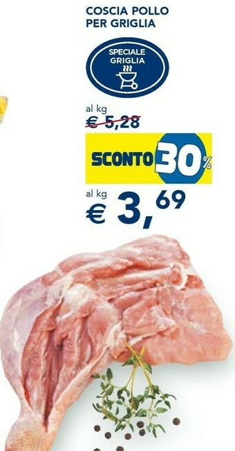 Esselunga Coscia Pollo Per Griglia offerta