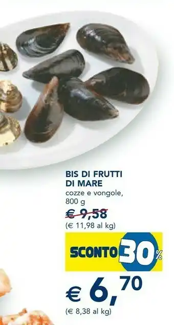Esselunga Esselunga Bis Di Frutti Di Mare Cozze E Vongole offerta