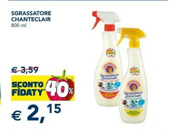 Esselunga Chanteclair Sgrassatore offerta