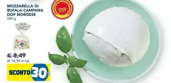 Esselunga Esselunga Mozzarella Di Bufala Campana DOP Morgese offerta