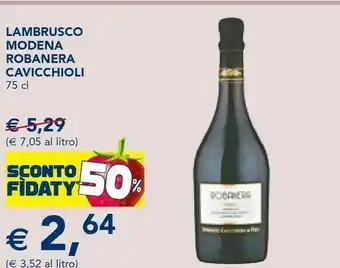 Esselunga Umberto Cavicchioli & Figli - Lambrusco Modena Robanera offerta