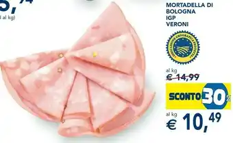 Esselunga Veroni Mortadella Di Bologna offerta