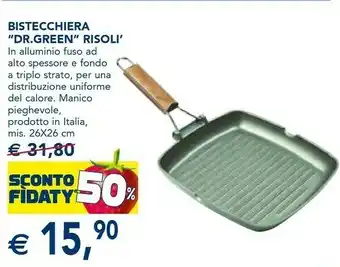 Esselunga Risolì Bistecchiera Risoli offerta