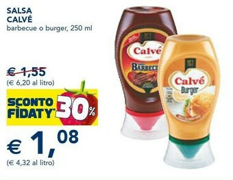 Esselunga Calvè Salsa Barbecue 250 G(ml) offerta
