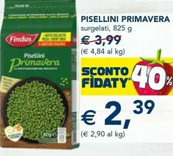 Esselunga Findus Pisellini Primavera offerta