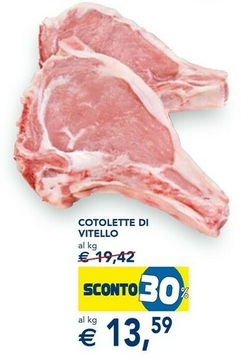 Esselunga Cotolette Di Vitello offerta