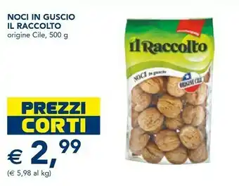 Esselunga Il raccolto Noci In Guscio offerta