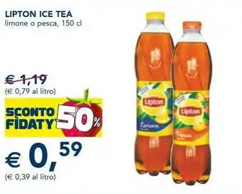 Esselunga Lipton Ice Tea Limone offerta