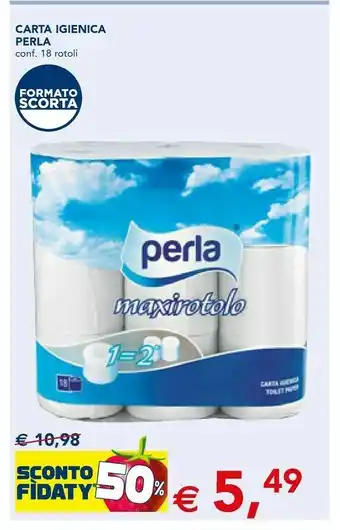 Esselunga Perla Carta Igienica offerta