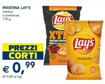 Esselunga Lays Patatina Classica offerta