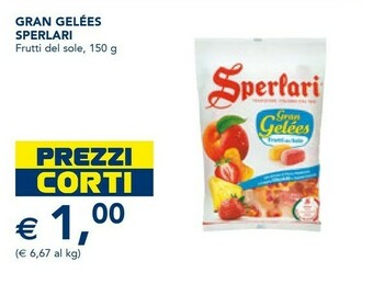 Esselunga Sperlari Gran Gelèes Frutti Del Sole Assortite Alla Frutta offerta