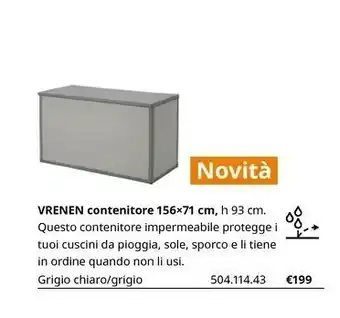 IKEA Vrenen Contenitore offerta