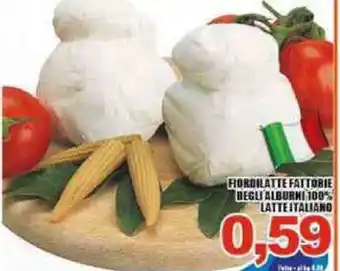 Sacoph Fiordilatte Fattorie Degli Alburni 100% Latte Italiano offerta