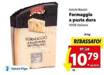 Antichi Maestri Formaggio a pasta dura 100% italiano