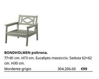 Bondholmen Poltrona