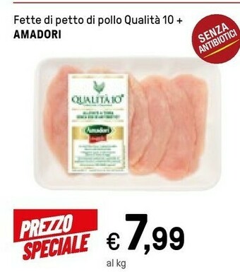 Iper La Grande Amadori Petto di pollo offerta