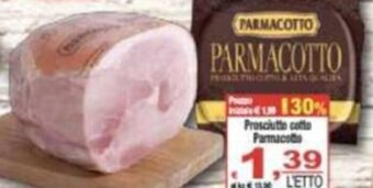 CTS Supermercati Prosciutto cotto Parmacotto offerta