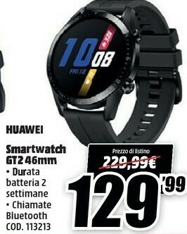 MediaWorld Huawei Smartwatch offerta