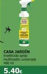 Tigotà Casa jardin - insetticida spray multinsetto universale offerta