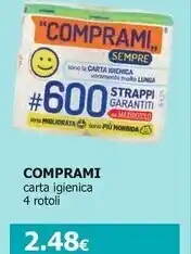 Tigotà Comprami carta igienica offerta