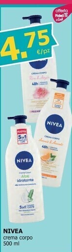 Tigotà Nivea crema corpo offerta