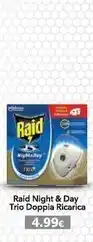 Tigotà Raid night & day trio doppia ricarica offerta