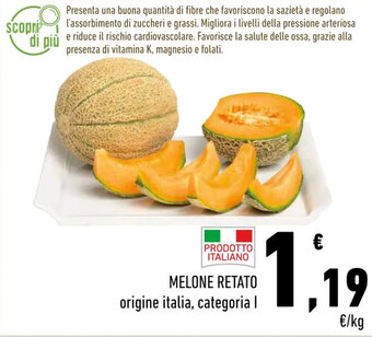Conad Superstore MELONE RETATO offerta