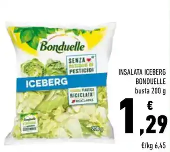 Conad Superstore INSALATA ICEBERG BONDUELLE busta 200 g offerta