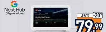 Unieuro Google Nest Hub offerta