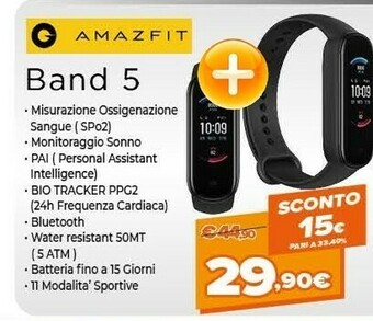 Expert Amazfit Band 5 offerta