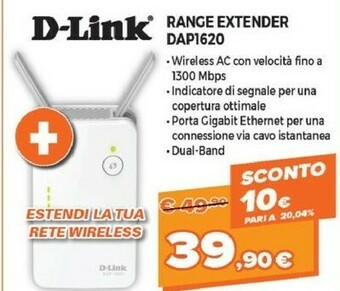 D-Link Range Extender DAP1620