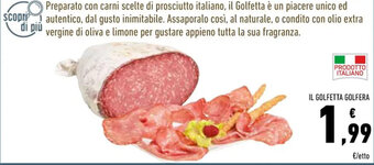 Conad Superstore IL GOLFETTA GOLFERA offerta