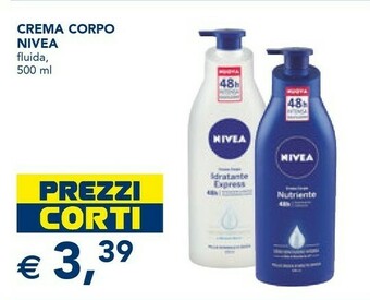 Esselunga Nivea Crema Corpo offerta