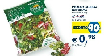 Esselunga Esselunga Insalata Allegra Naturama offerta