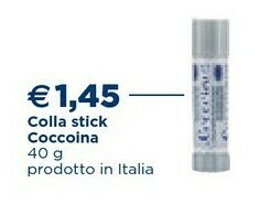 Esselunga Coccoina Colla Stick offerta