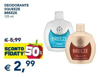 Esselunga Squeeze Breeze Deodorante offerta