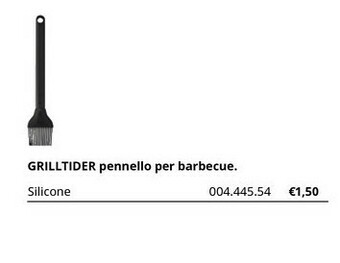 IKEA Grilltider Pennello Per Barbecue offerta