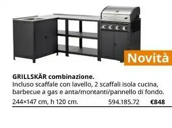IKEA Grillskar Combinazione offerta