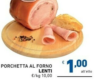 Ok Market Lenti Porchetta Al Forno offerta