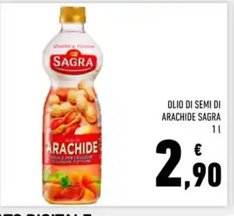 Conad Superstore OLIO DI SEMI DI ARACHIDE SAGRA 1 l offerta