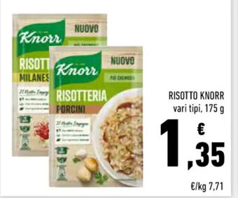 Conad Superstore RISOTTO KNORR vari tipi, 175 g offerta