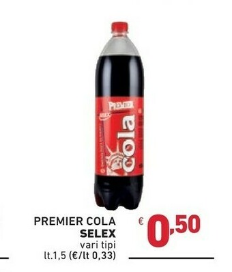 Ok Market Selex Premier Cola offerta