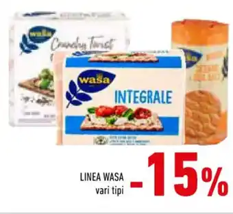 Conad Superstore LINEA WASA vari tipi offerta
